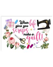 Make A Quilt Sewing 17x11 Poster front