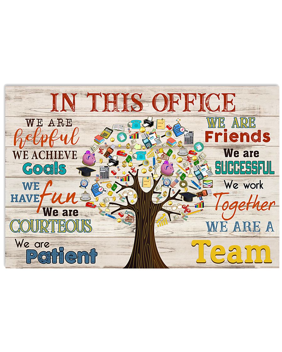 Accountant We Are A Team 17x11 Poster