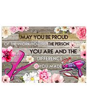 Hairstylist May You Be Proud Of The Work You Do 17x11 Poster front