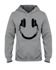 DJ Smiley Headphone Hooded Sweatshirt tile