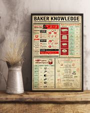 Baking Baker Knowledge Poster 11x17 Poster lifestyle-poster-3