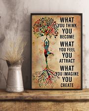 Yoga What You Think You Become 11x17 Poster lifestyle-poster-3