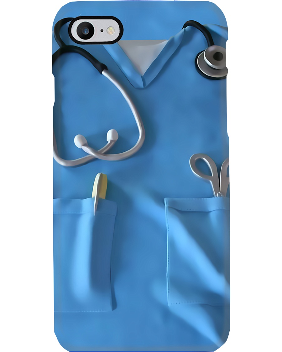 Nurse Blue Scrub Phone Case