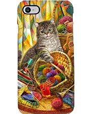 Crochet and Knitting Cat Phone Case i-phone-7-case