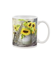 Saxophonist Sunflower Saxophone Mug front