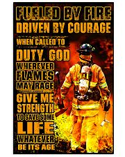 Firefighter Fueled by Fire Poster 11x17 Poster front