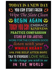 Social Worker Today is a new day Poster 11x17 Poster front