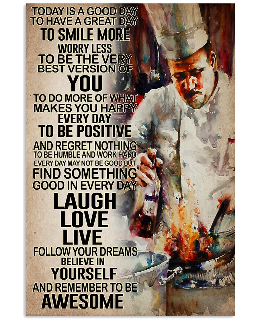 Chef - Remember to be awesome 11x17 Poster
