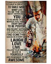 Chef - Remember to be awesome 11x17 Poster front