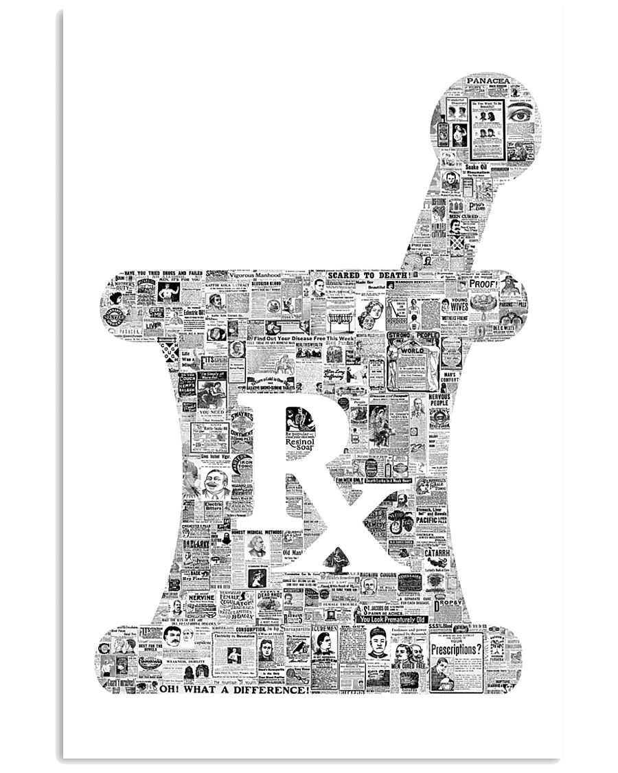 Pharmacist Rx Vintage 11x17 Poster