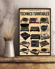 DJ A visual history of technics turntables 11x17 Poster lifestyle-poster-3