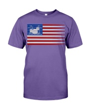 Drummer flag Premium Fit Mens Tee tile