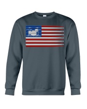Drummer flag Crewneck Sweatshirt tile