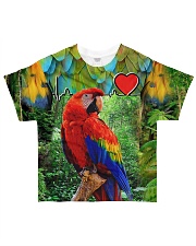 Beautiful Parrot All-over T-Shirt front
