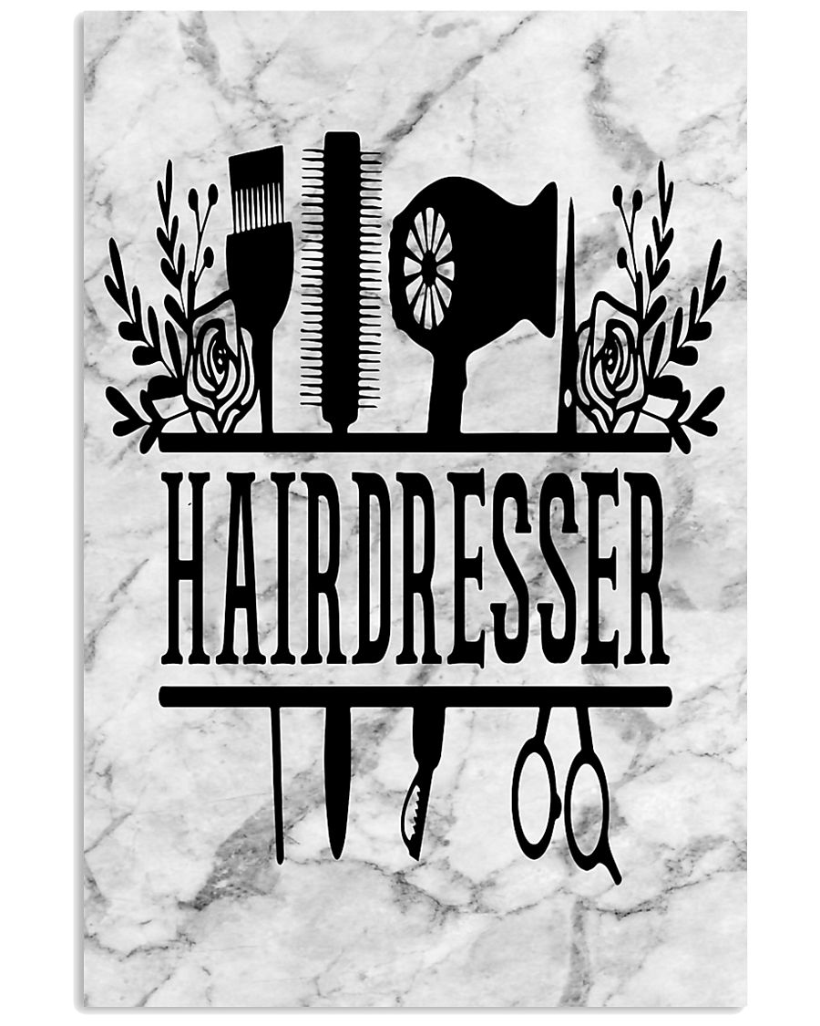 Hairdresser Tools Art 11x17 Poster