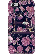 Purple Rose Sewing Machine Phone Case i-phone-7-case