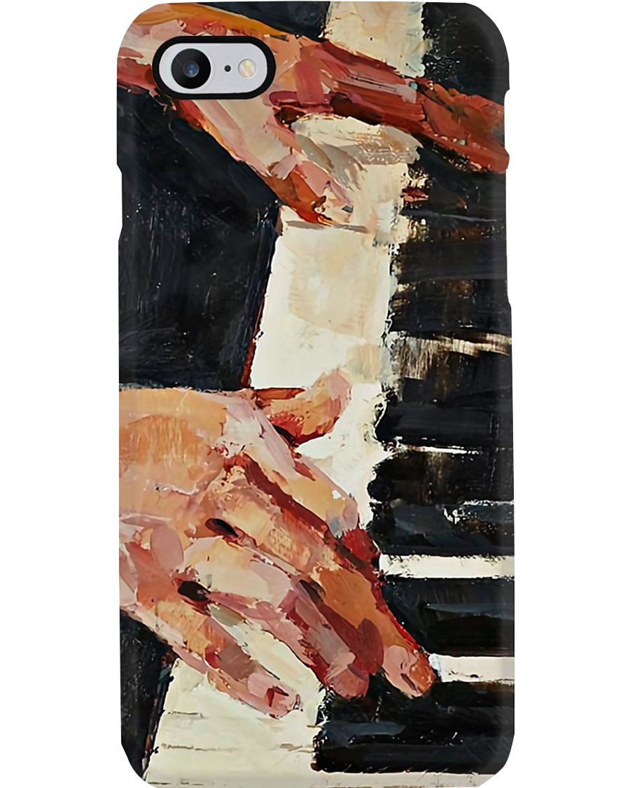 Pianist Playing Piano Phone Case
