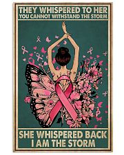 Breast Cancer I Am The Storm 11x17 Poster front