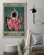 Breast Cancer I Am The Storm 11x17 Poster lifestyle-poster-1