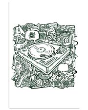 Unique DJ Doodle Art 11x17 Poster front