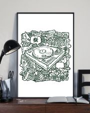 Unique DJ Doodle Art 11x17 Poster lifestyle-poster-2