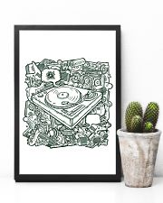 Unique DJ Doodle Art 11x17 Poster lifestyle-poster-8
