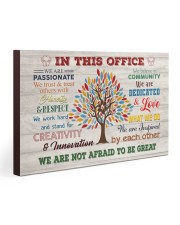 Social Worker We Are Not Afraid To Be Great 30x20 Gallery Wrapped Canvas Prints thumbnail