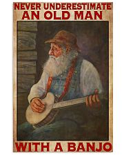 Banjo With Old Man 11x17 Poster front