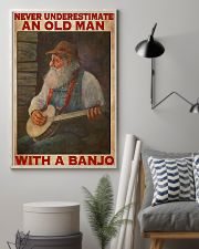 Banjo With Old Man 11x17 Poster lifestyle-poster-1