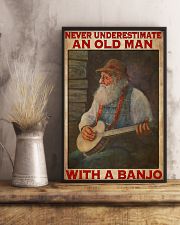 Banjo With Old Man 11x17 Poster lifestyle-poster-3