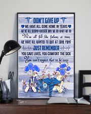 Phlebotomist - Don't give up 11x17 Poster lifestyle-poster-2