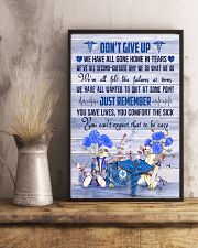 Phlebotomist - Don't give up 11x17 Poster lifestyle-poster-3