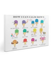 Social Worker How I Can Calm Down 30x20 Gallery Wrapped Canvas Prints thumbnail