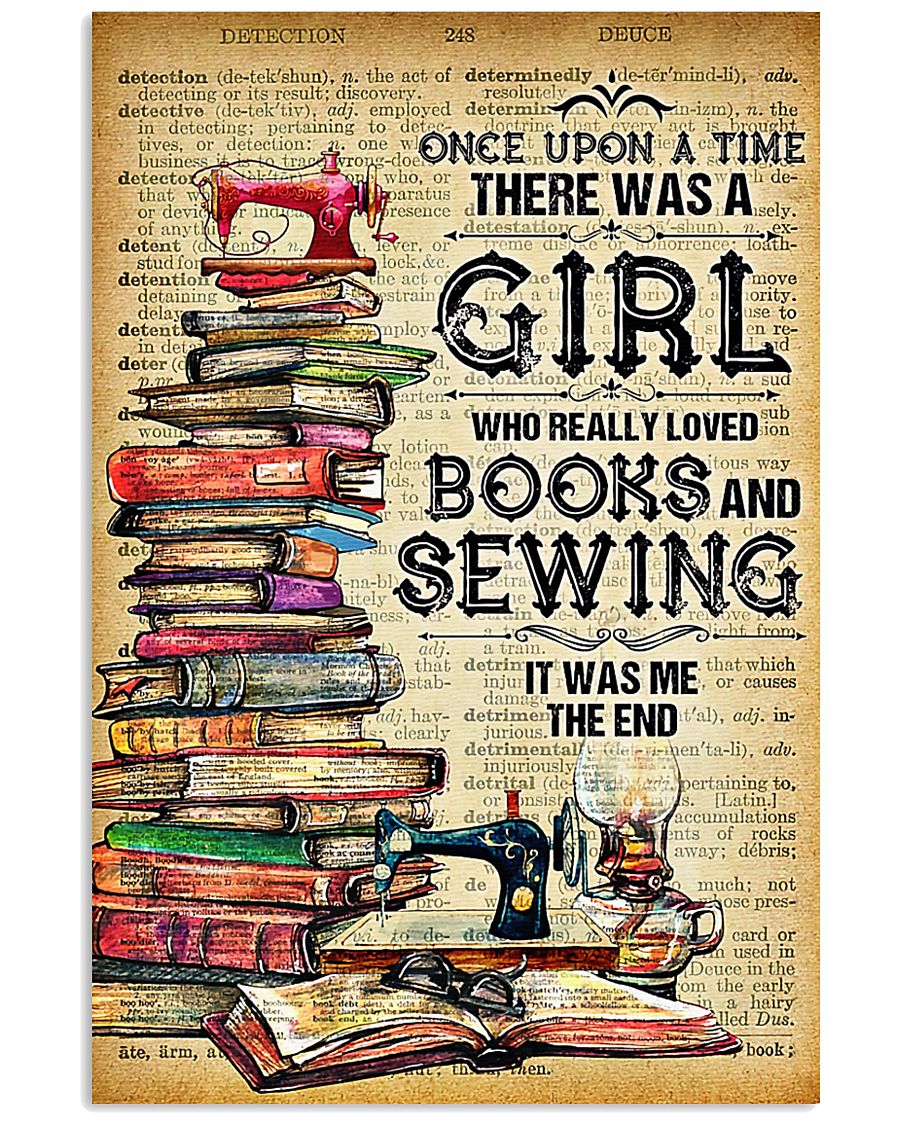 Sewing There Was A Girl 11x17 Poster