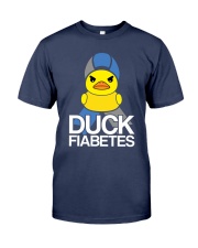Diabetes Cute Duck Fiabetes Premium Fit Mens Tee tile