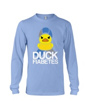 Diabetes Cute Duck Fiabetes Long Sleeve Tee tile