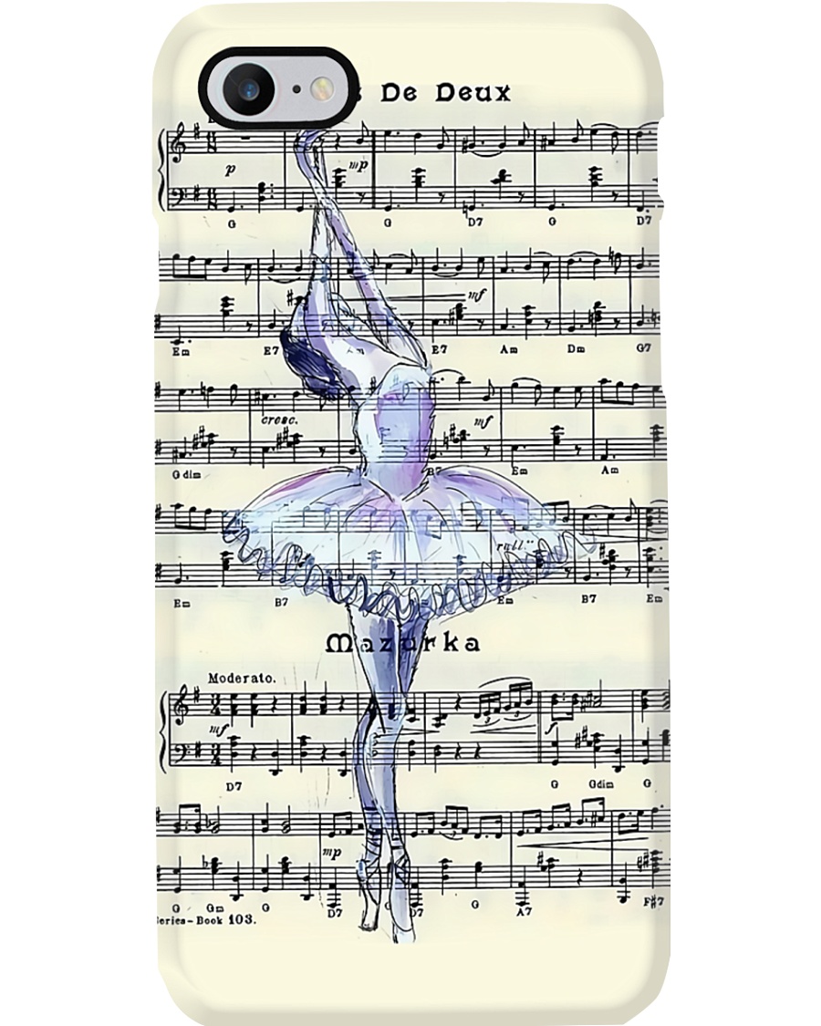 Ballet Music Sheet Phone Case