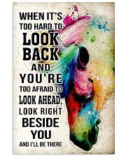Horse Girl - It's hard to look back I'll be there 11x17 Poster front