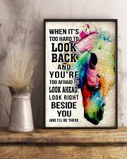 Horse Girl - It's hard to look back I'll be there 11x17 Poster lifestyle-poster-3