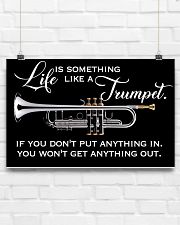 Trumpet Life Is Something Like A Trumpet 17x11 Poster poster-landscape-17x11-lifestyle-17