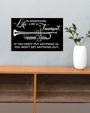 Trumpet Life Is Something Like A Trumpet 17x11 Poster poster-landscape-17x11-lifestyle-24