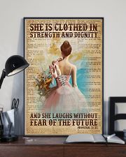Ballet - She Laughs Without Fear Of The Future 11x17 Poster lifestyle-poster-2
