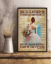 Ballet - She Laughs Without Fear Of The Future 11x17 Poster lifestyle-poster-3