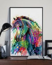 Horse Girl - Colorful Horse 11x17 Poster lifestyle-poster-2