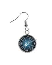 Massage Therapist Prayer Circle Earrings thumbnail