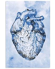 Blue Human Heart Cardiologist 11x17 Poster front