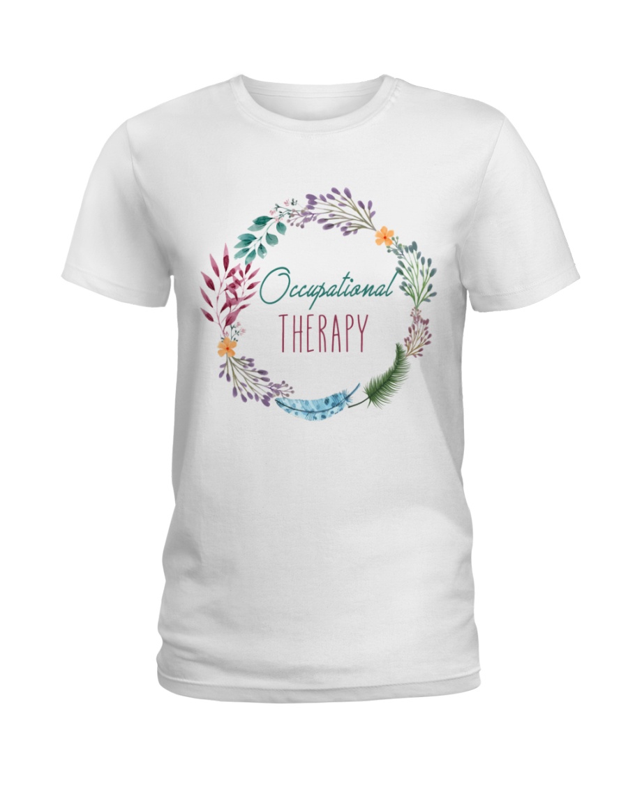 Occupational Therapy Flourist Ladies T-Shirt