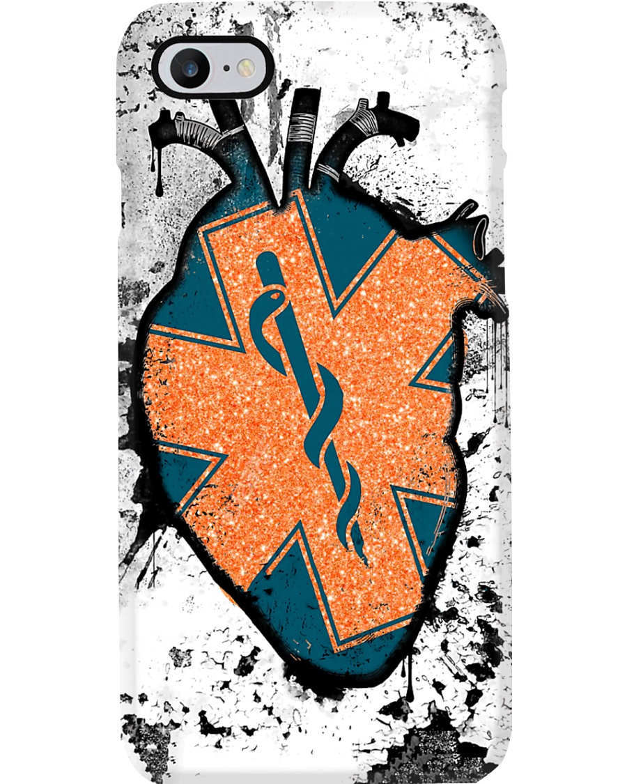 Paramedic Heart Symbol Phone Case