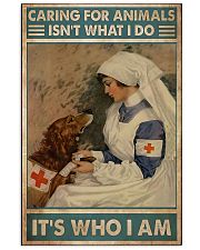 Veterinarian Caring For Animals It's Who I Am 11x17 Poster front