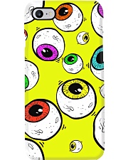 Optometrist yellow eyeballs Phone Case i-phone-7-case